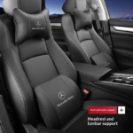 Compatible with Mercedes car seats: soft, comfortable headrests and neck cushions for the seat. - 图片 2