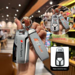 Compatible with Audi car key protection cases for Audi A4/A4L/Q5/Q5L.