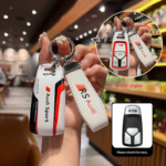 Compatible with Audi car key protection cases for Audi A4/A4L/Q5/Q5L.