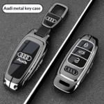 Compatible with Audi car key protectors, car key cases, and key chains.