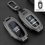 Compatible with Audi car key protectors, car key cases, and key chains.