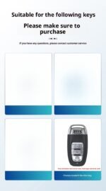 Compatible with Audi car key protectors, car key cases, and key chains. - 图片 2